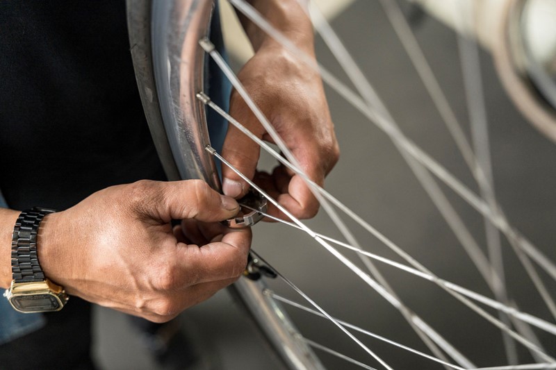 Workshop fietsherstel